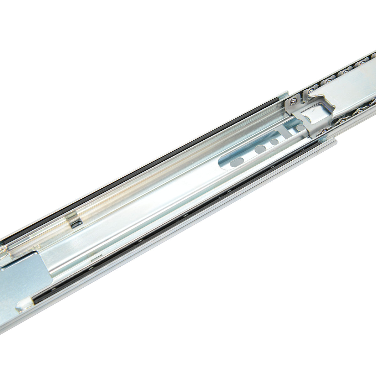 Soft Close Full-Extension Drawer Slides Side Mount 40kg Capacity