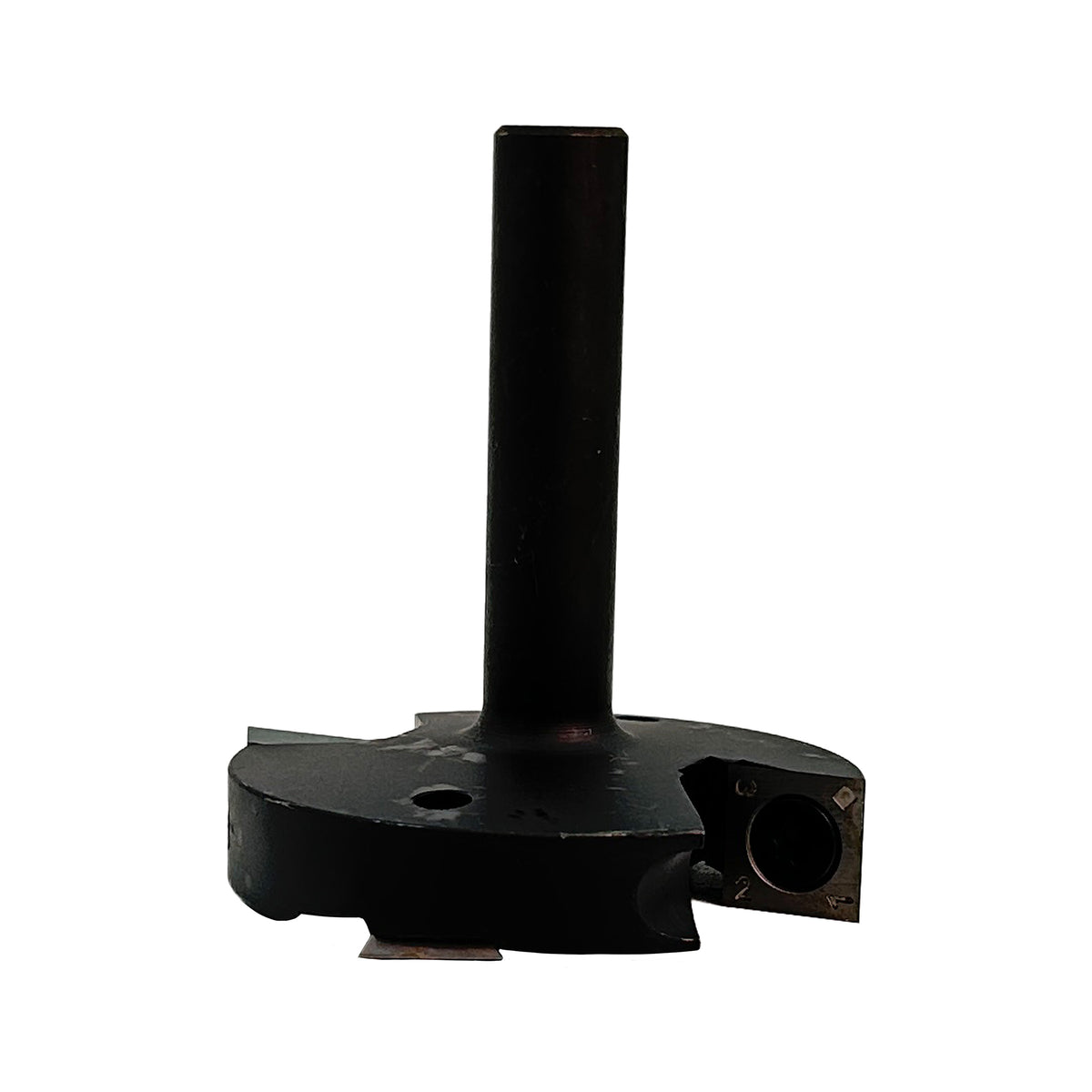 Torquata 2+2 Flute Surface Planing Carbide Insert Router Bit 63.5mm Diameter & Replacement Cutters 1/2in Shank