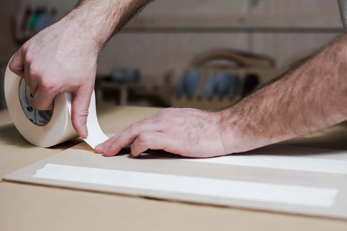 Australian woodworking tool store product image: Shaper Tools 2in Double Sided Tape, strong-bonding fixturing solution