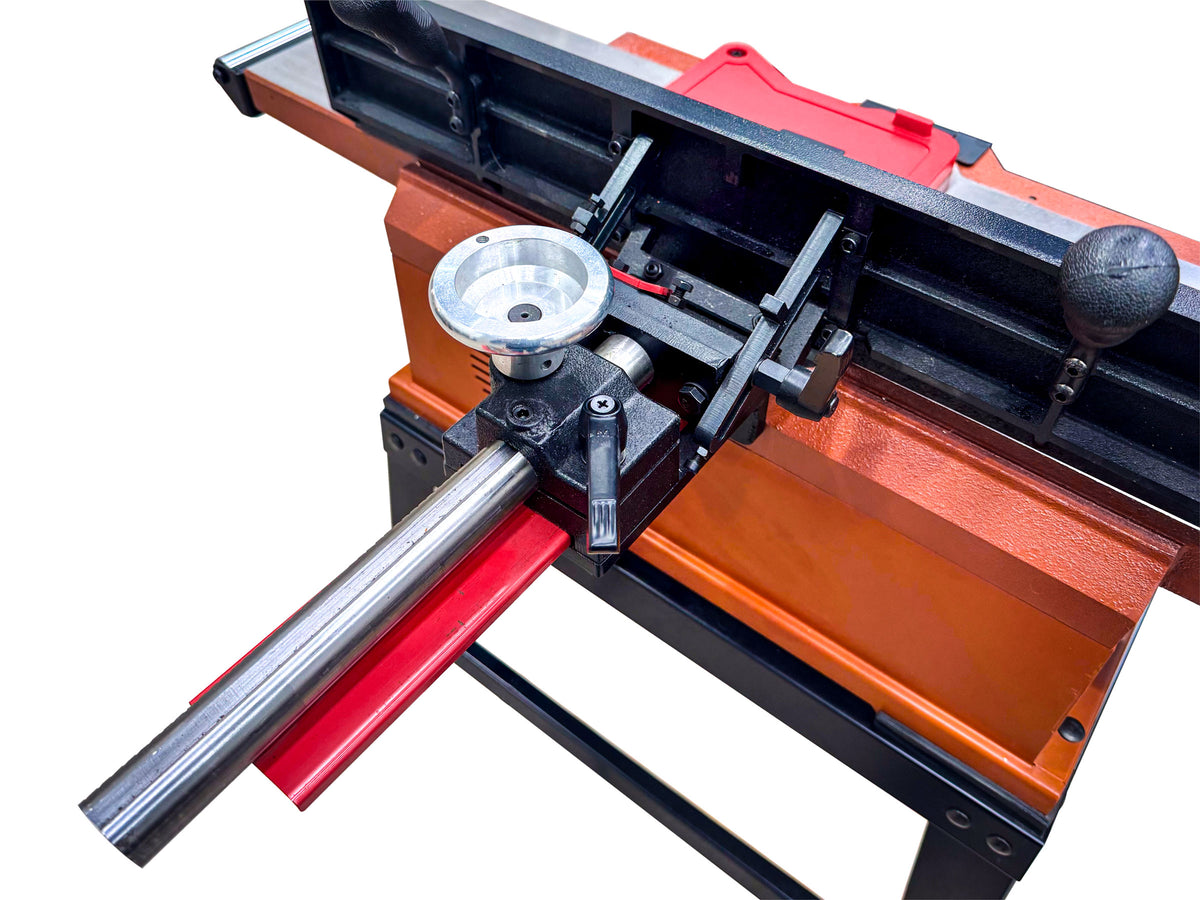 Sherwood 8in Benchtop Jointer with Helical Spiral Head 1500W 2HP includes Open Stand