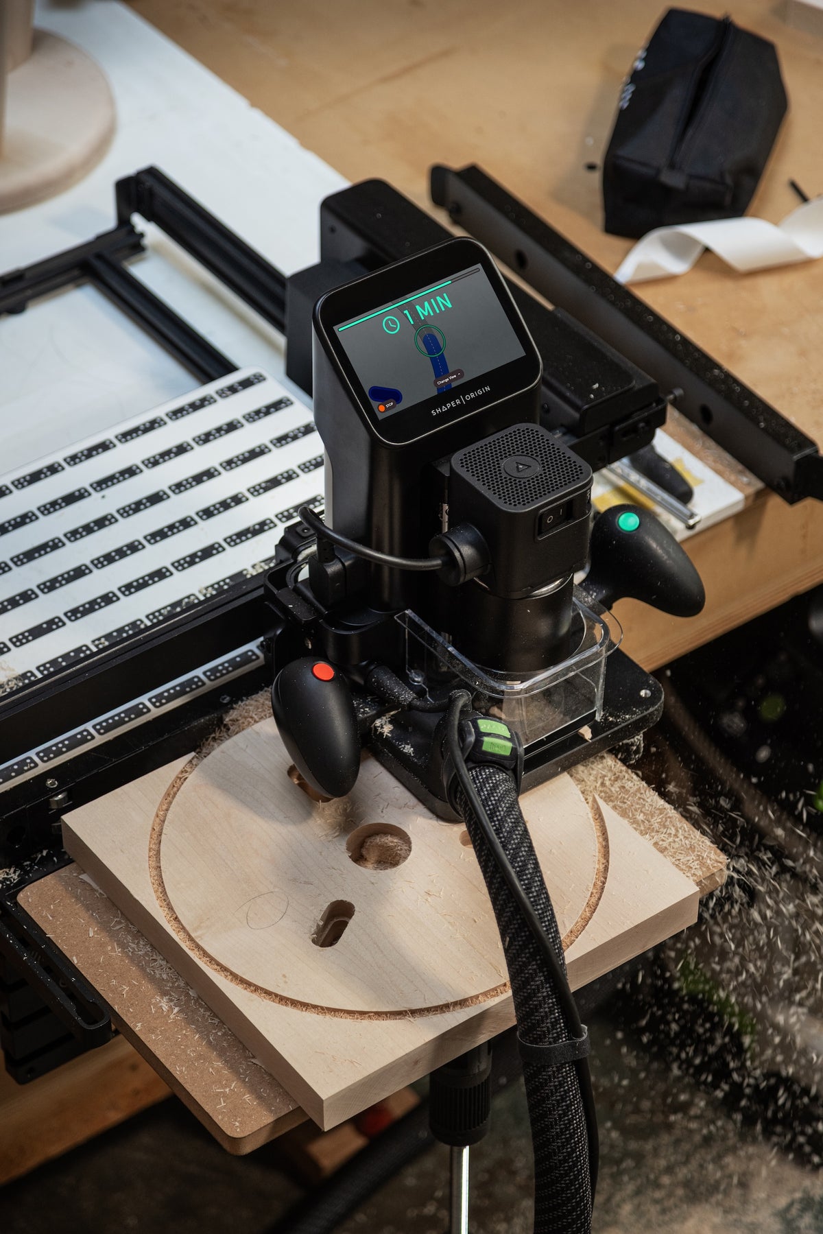 Shaper Tools BenchPilot for Origin Handheld CNC Router