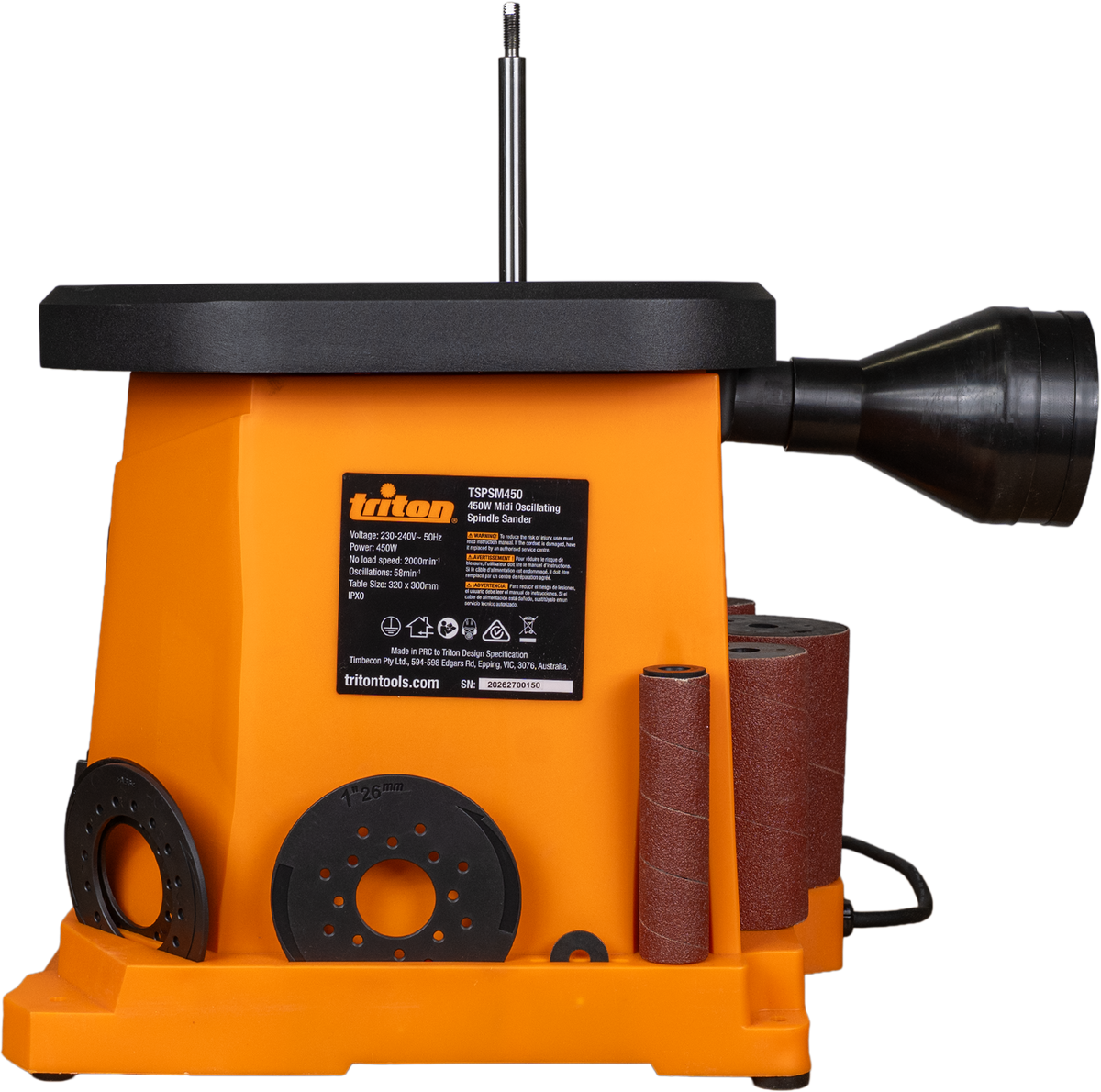 Triton TSPSM450 450W Midi Oscillating Spindle Sander