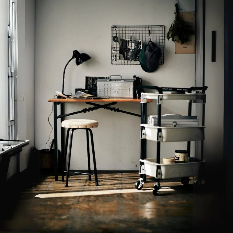 Toyo Steel Three-Stage Tool Wagon Mobile Storage Tool Trolley