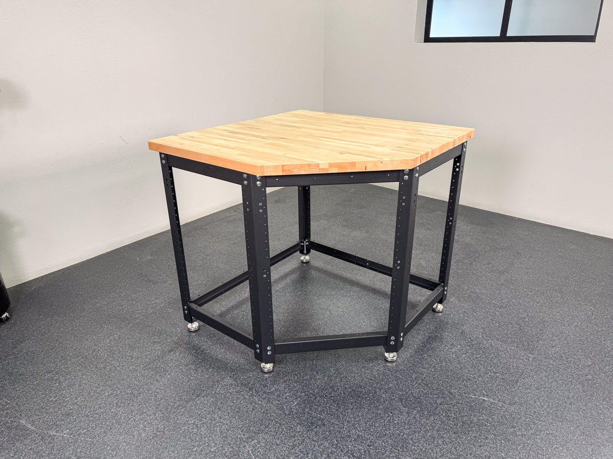 Torquata Workbench System Corner Kit with Plain Top