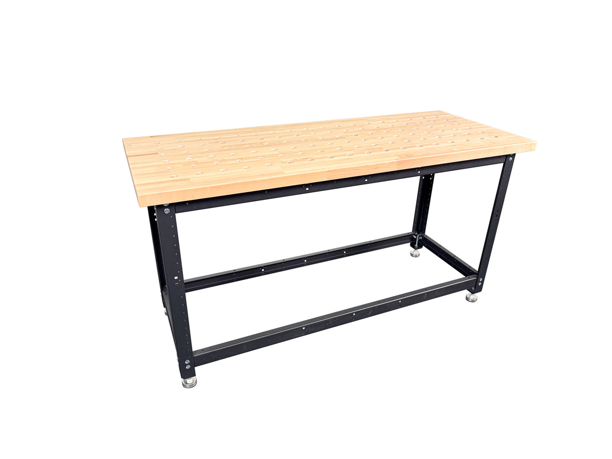Torquata Workbench System 1500 x 600 Workbench Kit with Dog Hole Top