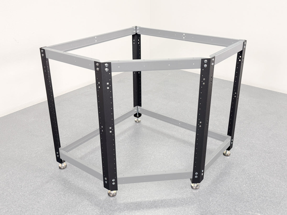 Torquata Workbench System Set of 5 Corner Bench Legs
