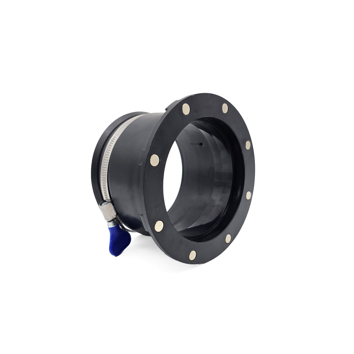 Sherwood Dust Extraction Male Quick Connection Magnetic Coupling with Flexible Cuff in action