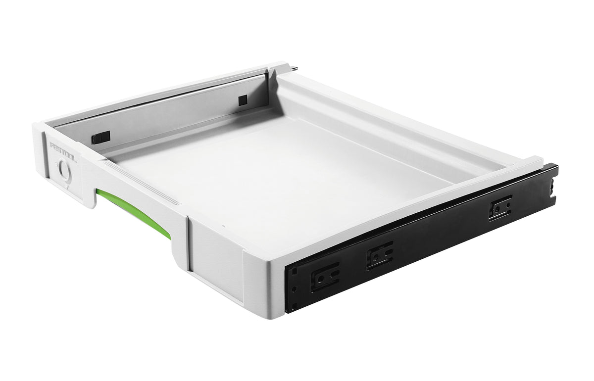 Festool Systainer Drawer with Pull Out Shelves for Easy Access and Individual Design Options