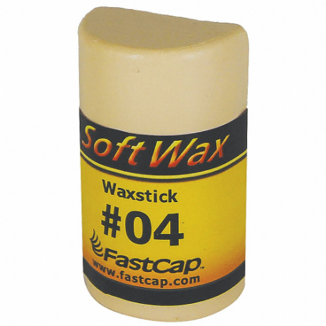 FastCap SoftWax Sticks #4 Finished Wood Putty Filler 30g in natural wood finish