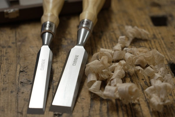 Narex Set of 4 Cryogenic Steel Cabinet Chisels Bevel Edge in Australian woodworking tools store