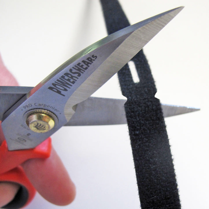 FastCap Holey FastWrap Velcro Organizer in action, securing cables with durable Australian-made Velcro