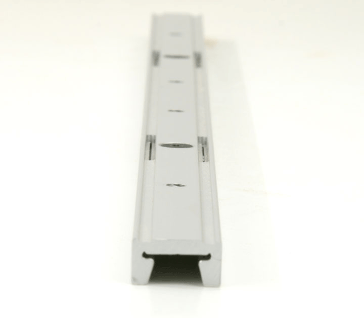 Aluminium Incra Mitre Slide for 19mm 3/4in Mitre Tracks 457mm, close-up detail zoom view