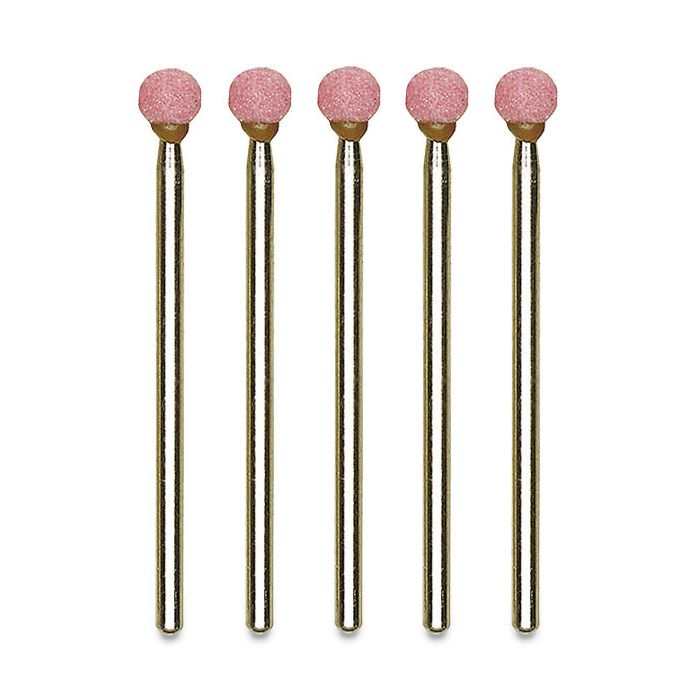 PROXXON 5mm Ball Corundum Grinding Bits, Pack of 5