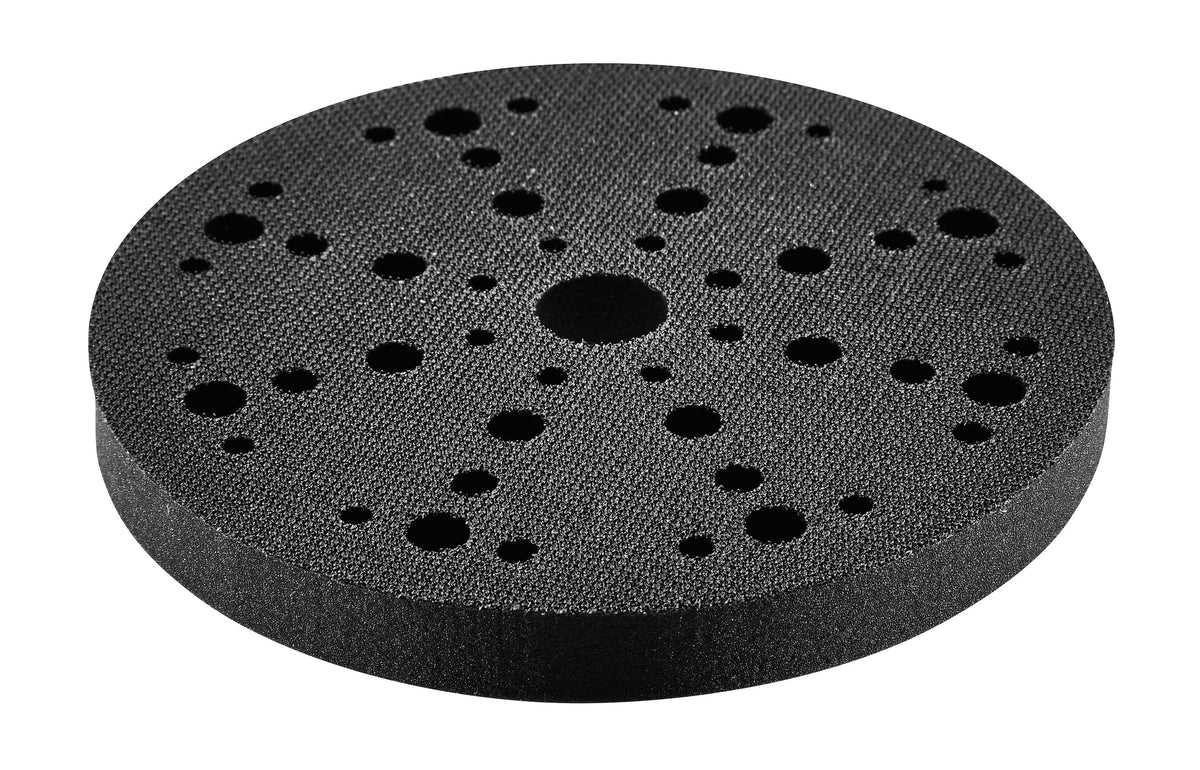Soft foam interface pad for Festool 150mm x 15mm tool, enhances sanding on delicate contours with StickFix technology