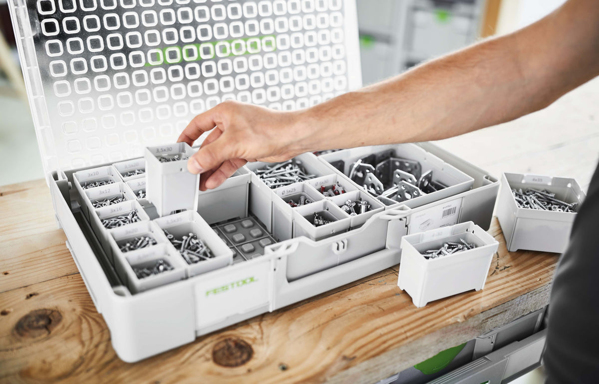 Festool Systainer3 Medium 22 Compartment Organiser in Australian woodworking tools store