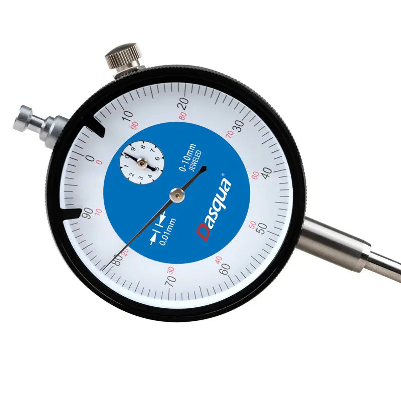 Dasqua Table Saw Dial Gauge Alignment Kit with Beam Extensions in use on table saw
