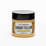 Starbond Matte Canary Yellow Iron Oxide Pigment 2oz jar, vibrant and energizing matte yellow pigment for woodworking projects