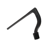 Pony Jorgensen Set of 6 Traditional Holdfasts - Close-up view of cast iron bench holdfast clamp on workbench