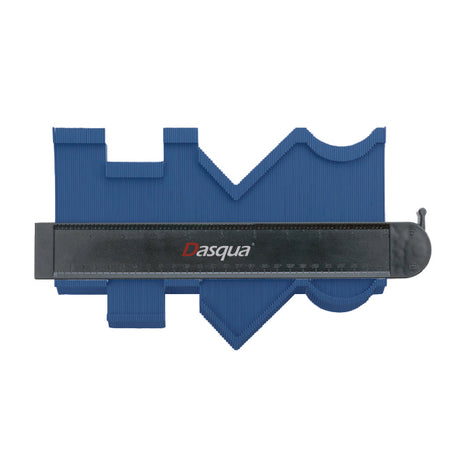 Dasqua Contour Gauge 250mm Long with Magnetic Base in use for woodworking profile matching