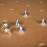 UJK Paint Points Pack of 6 being used on woodworking bench with 20mm Dog Holes