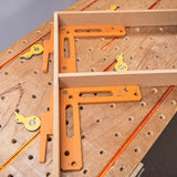 UJK 360mm Assembly Square with Dog Holes, essential woodworking tool for precise corner joinery