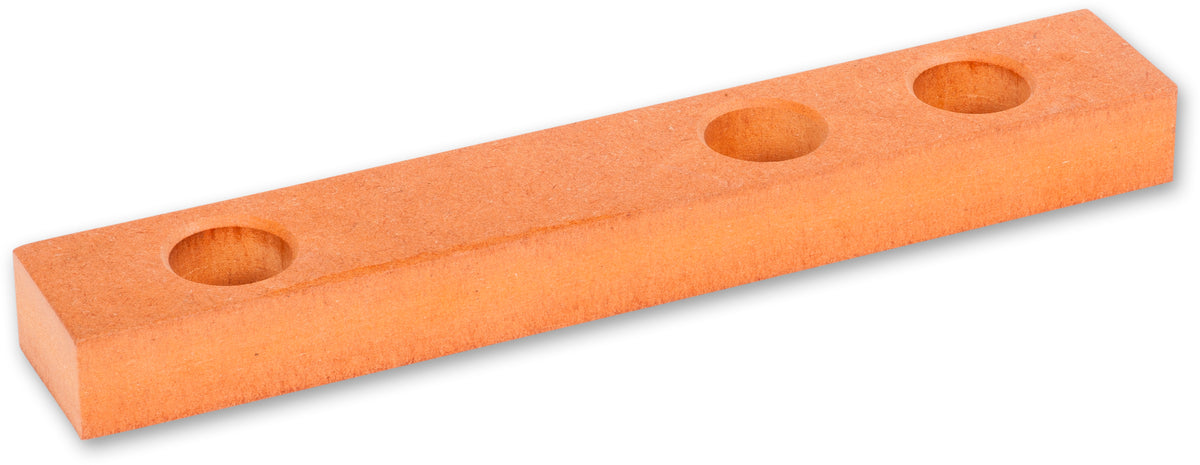 Australian woodworking tool: UJK Backstop with 3 dog holes for multifunction table positioning