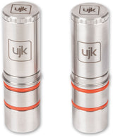 UJK Expanding 20mm Bench Dogs 40mm Height Pack of 2 in stainless steel for precision woodworking
