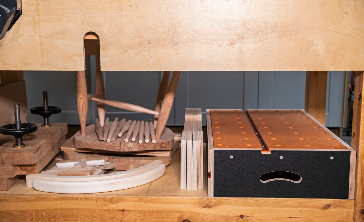 Compact UJK Workbench with T-Track and Dog Holes in Australian woodworking tools store