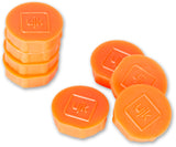 UJK Plugs for Multi Function Table covering 20mm dog holes on workbenches
