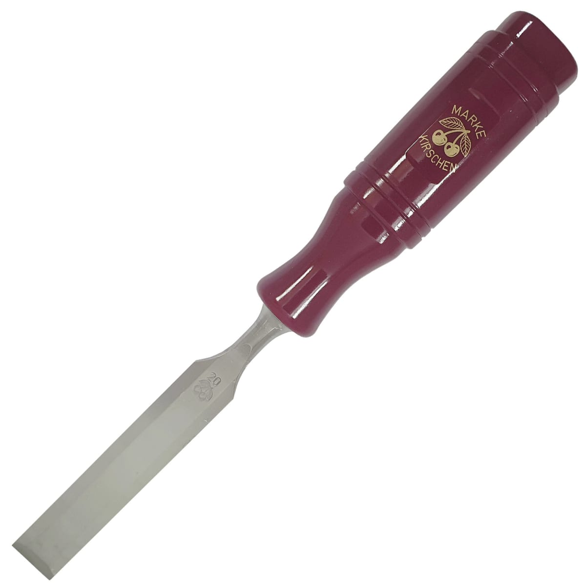 Kirschen Two Cherries Set of 6 Plastic Handle Firmer Chisels Bevel Edge