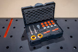UJK Track Saw Set in Storage Case with Essential Accessories for Precision Cutting