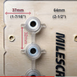 Milescraft ShelfJig Shelf Pin Jig with Drill Bit