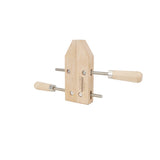 Pony Jorgensen wooden hand screw clamps showing adjustable jaws for versatile clamping
