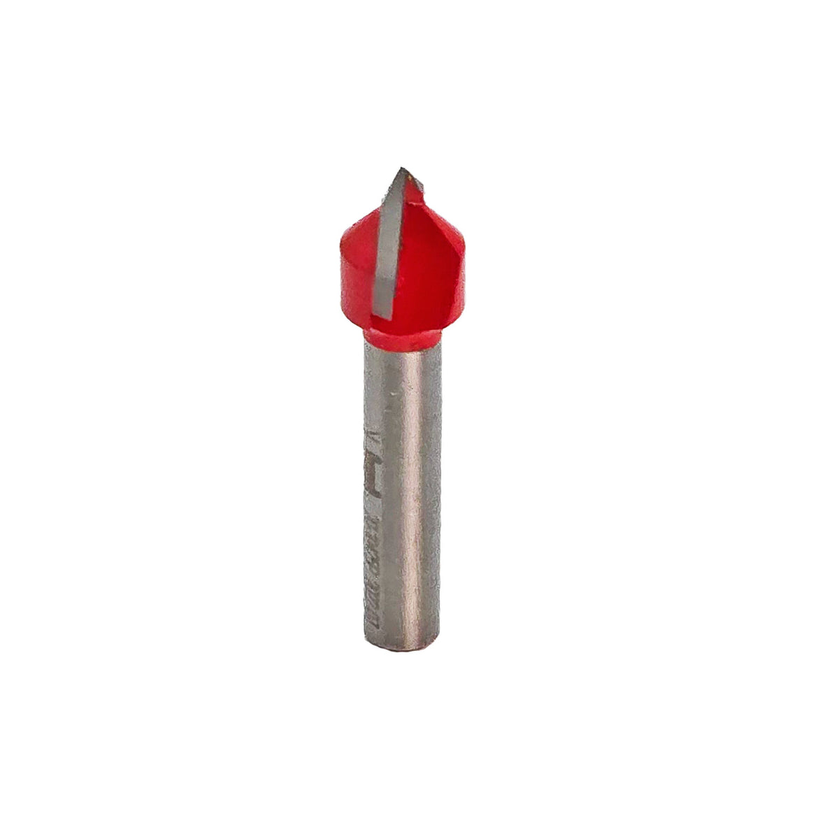 Freud V Groove Router Bit 90 Degree Angle 12.7mm Diameter - Ideal for signmaking, engraving, and decorative detail