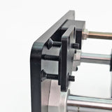 Compact Torquata Trim Router Lift & Mounting Plate for 65mm routers, ideal for precision woodworking in limited space
