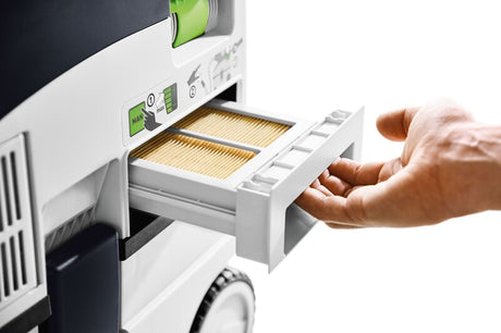 Festool Main Filter M Class for CT 15/MIDI-2, easy external replacement, suitable for 2019 onwards CT MIDI models