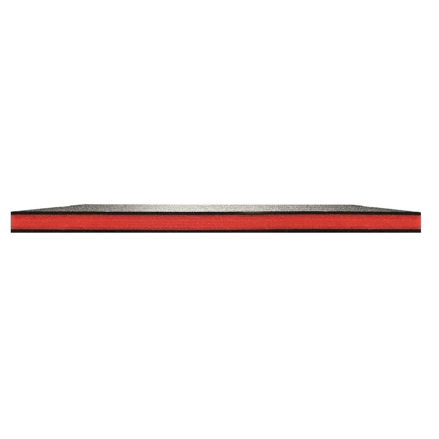 Fastcap Kaizen Foam Grey on Red 30 x 1220 x 610mm insert, providing efficient tool organization
