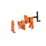 Pony Jorgensen 3/4in Extended Foot Pipe Clamp Set of 4 in use on woodworking project