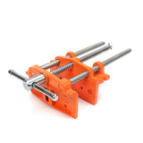 Pony Jorgensen Woodworker's Vice mounted on a wooden workbench