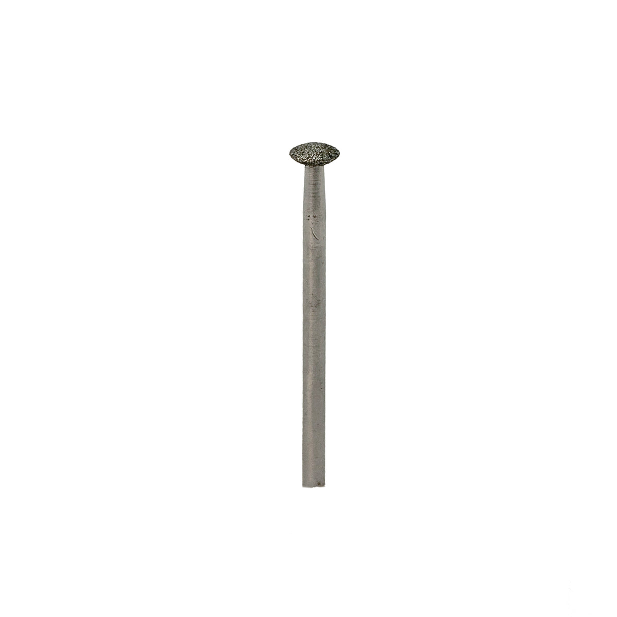PROXXON 5mm Lens Profile Diamond Grinding Bit with stainless steel body and shaft for grinding steel, glass, ceramics, and plastics