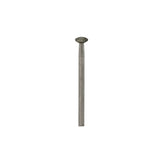 PROXXON 5mm Lens Profile Diamond Grinding Bit with stainless steel body and shaft for grinding steel, glass, ceramics, and plastics