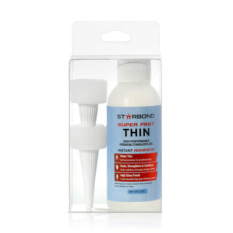 Starbond Super Fast Thin CA Super Glue in 2oz PET box
