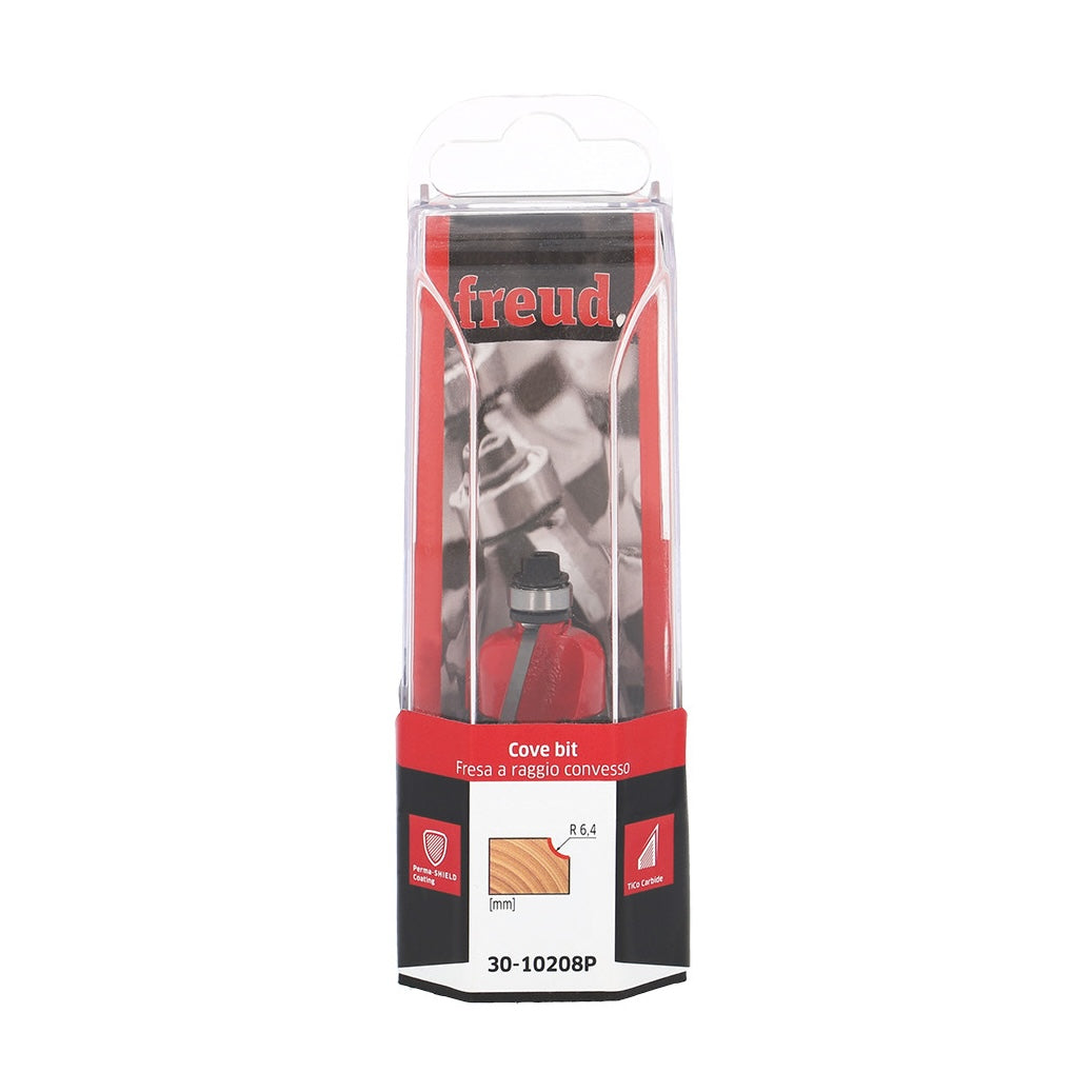 Freud Cove Moulding Router Bit 1/4in Radius 8mm Shank