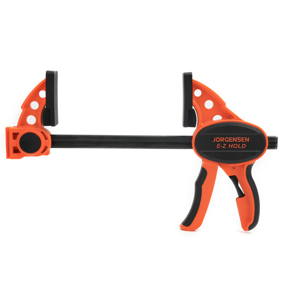Pony Jorgensen Set of 6 E-Z HOLD Medium Duty Trigger Clamps in use on a woodworking project