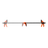 Pony Jorgensen Set of 4 E-Z HOLD Trigger Clamps - 300mm Capacity - Side view showing contoured comfort grip and quick-release lever