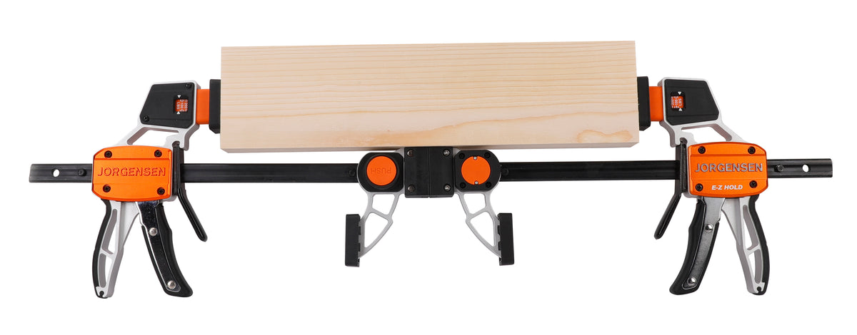 Pony Jorgensen Set of 6 EZ-Hold Platinum Series 150mm Trigger Clamps in action