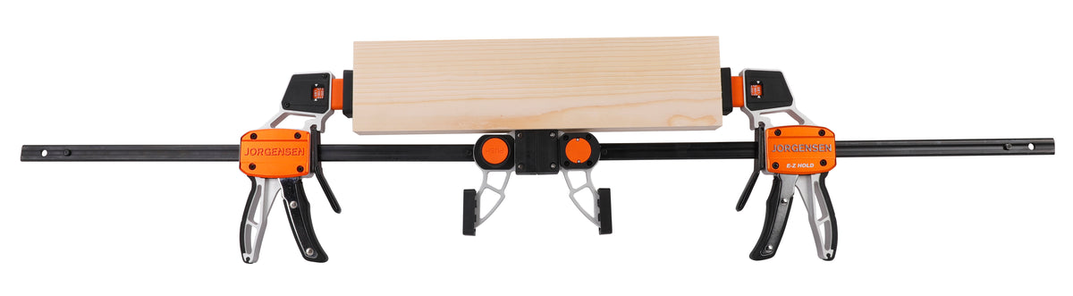 Pony Jorgensen Set of 6 EZ-Hold Platinum Series Trigger Clamps in use
