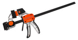 Pony Jorgensen EZ-Hold Platinum Trigger Clamps in action, showcasing high tensile aluminium build