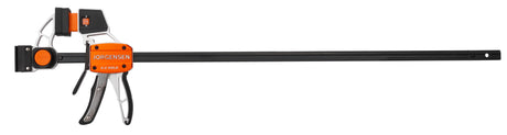 Pony Jorgensen Platinum Series EZ-Hold Trigger Clamps in action, showcasing high tensile aluminium construction