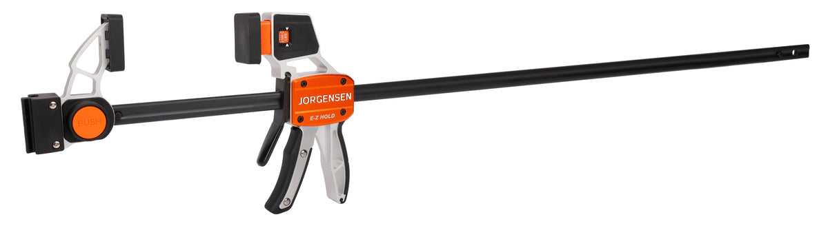 Pony Jorgensen EZ-Hold Platinum Series Trigger Clamps angled view in use